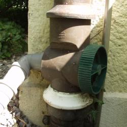 Wasserweiche Schieber